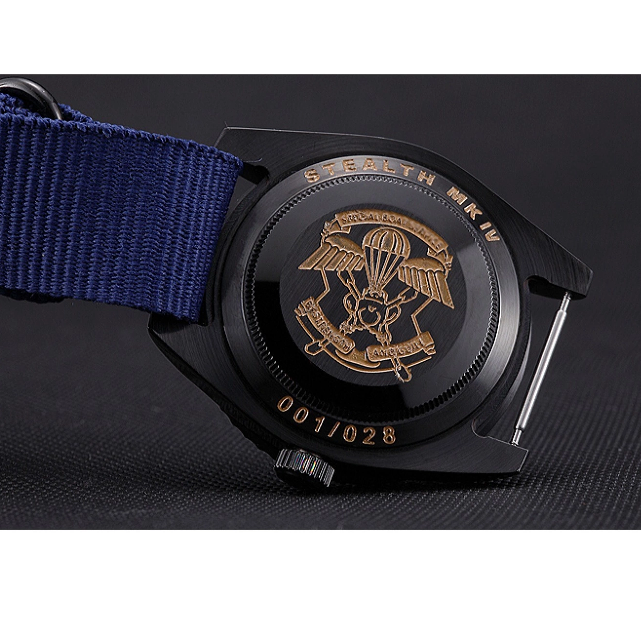 Rolex aaa copy 621994 Rolex Blue Submariner Stealth 0717